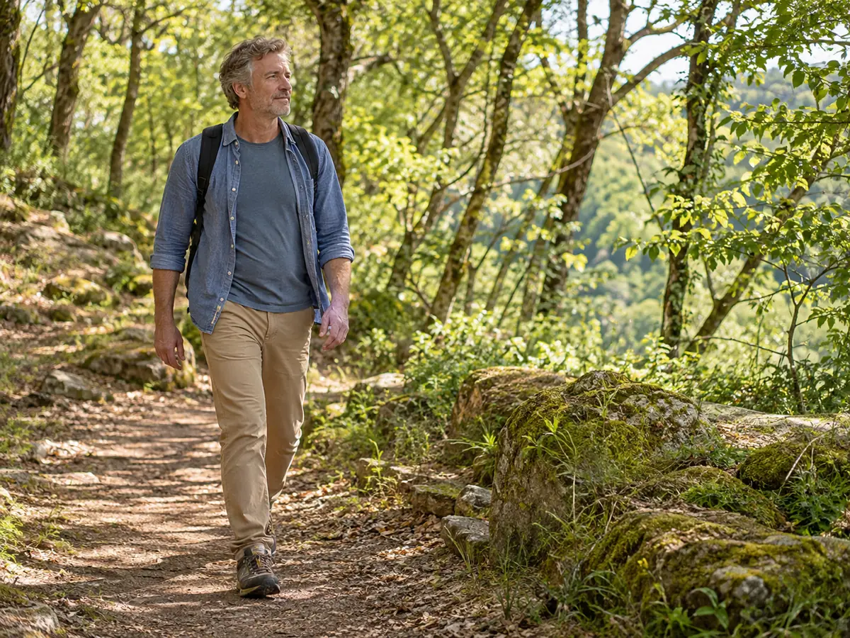 Guérir de l’anxiété :5 étapes pour retrouver un équilibre - Méditer avec Ressources et Actualisation anxiété marche dans la nature