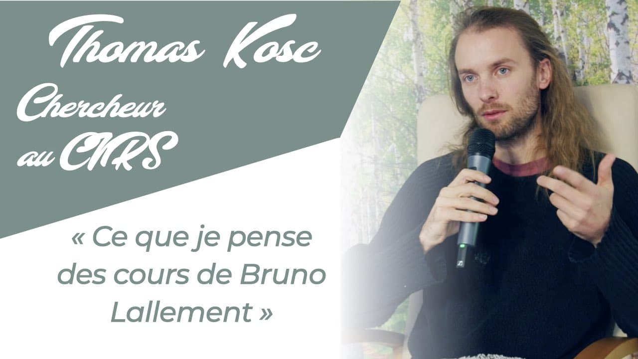 Un chercheur du CNRS donne son avis sur les cours de Bruno Lallement