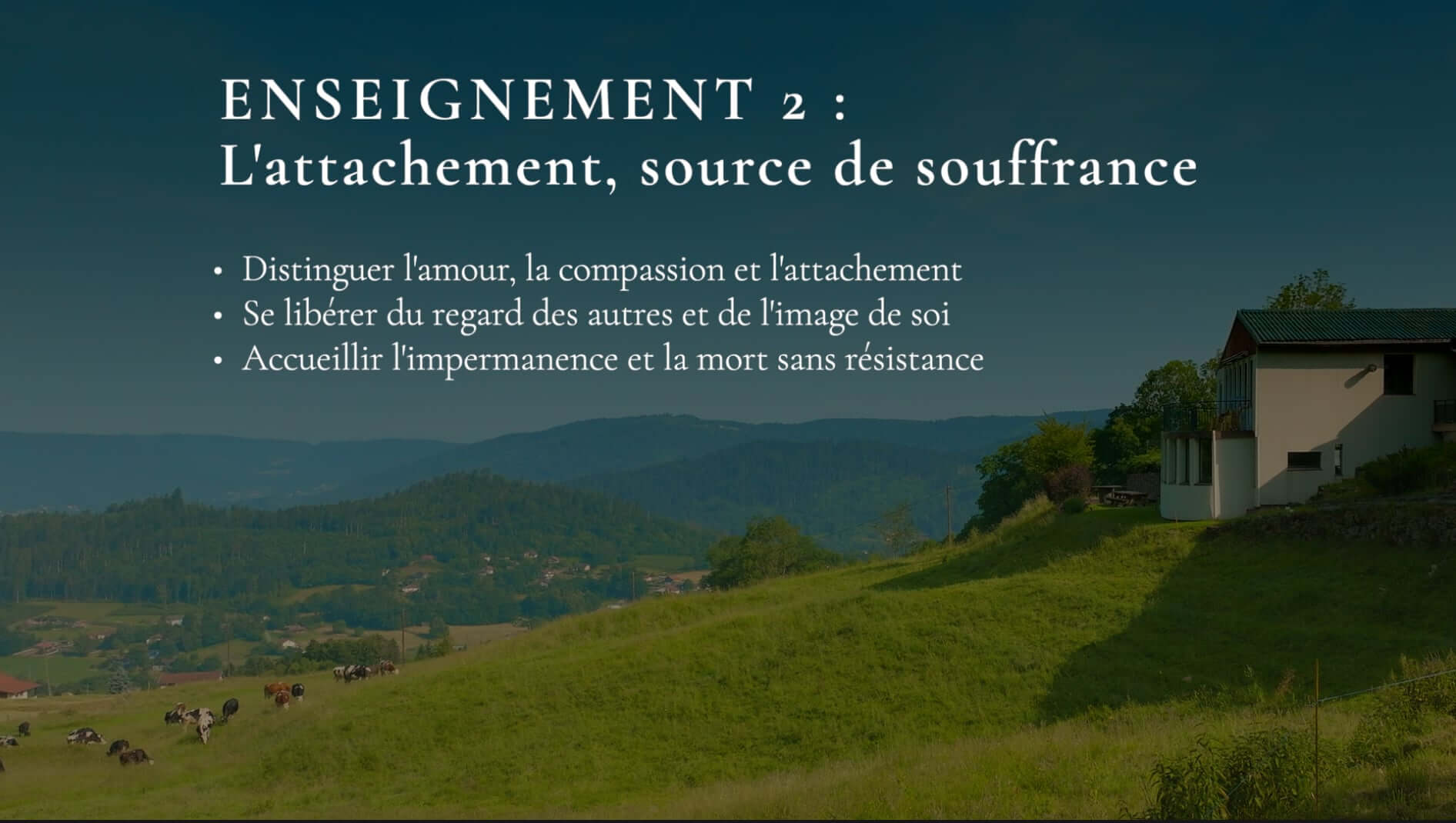 stage en vidéo avec bruno lallement