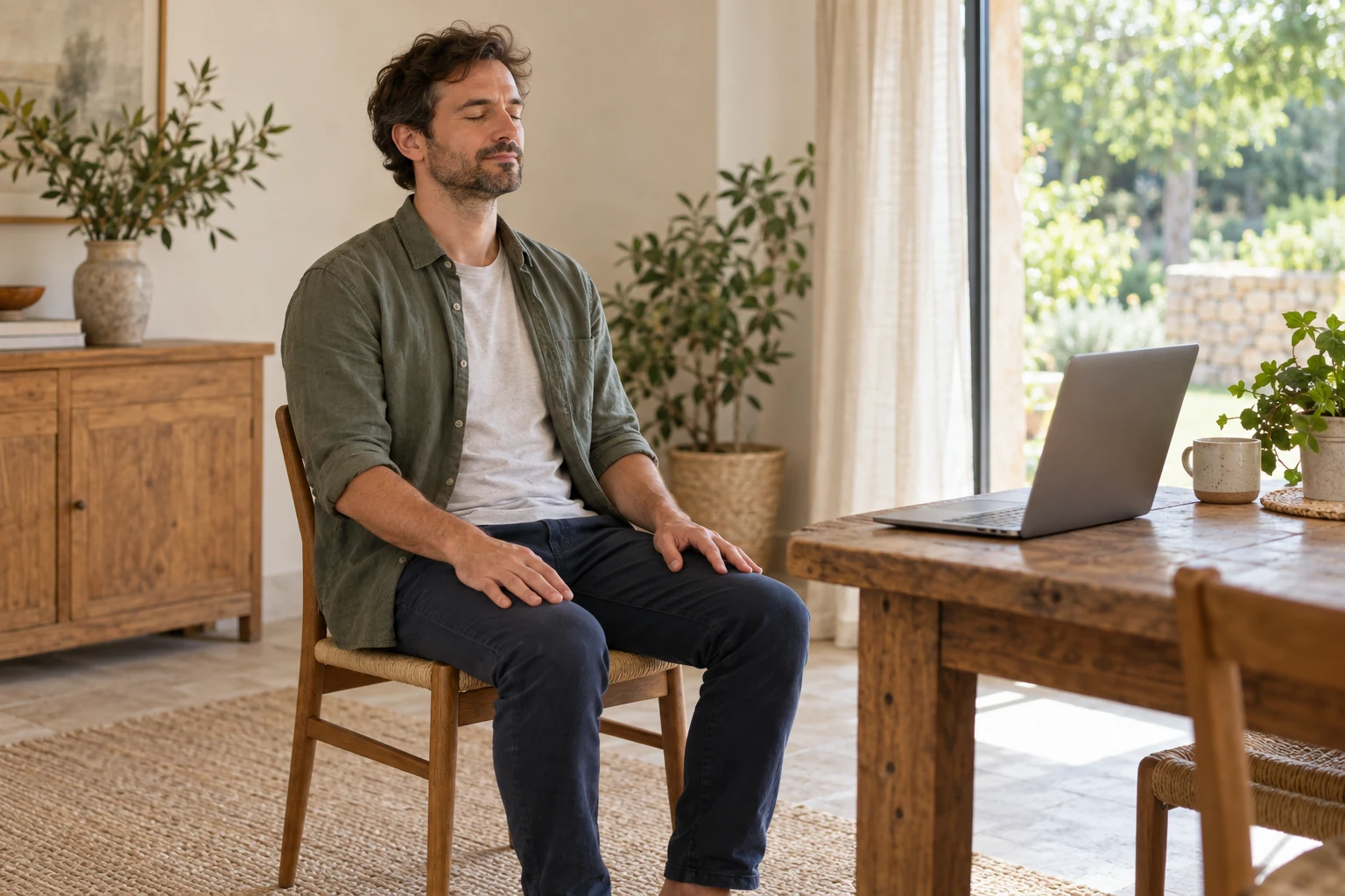 Méditation collective avec Bruno Lallement - Méditer avec Ressources et Actualisation Méditation collective avec Bruno Lallement