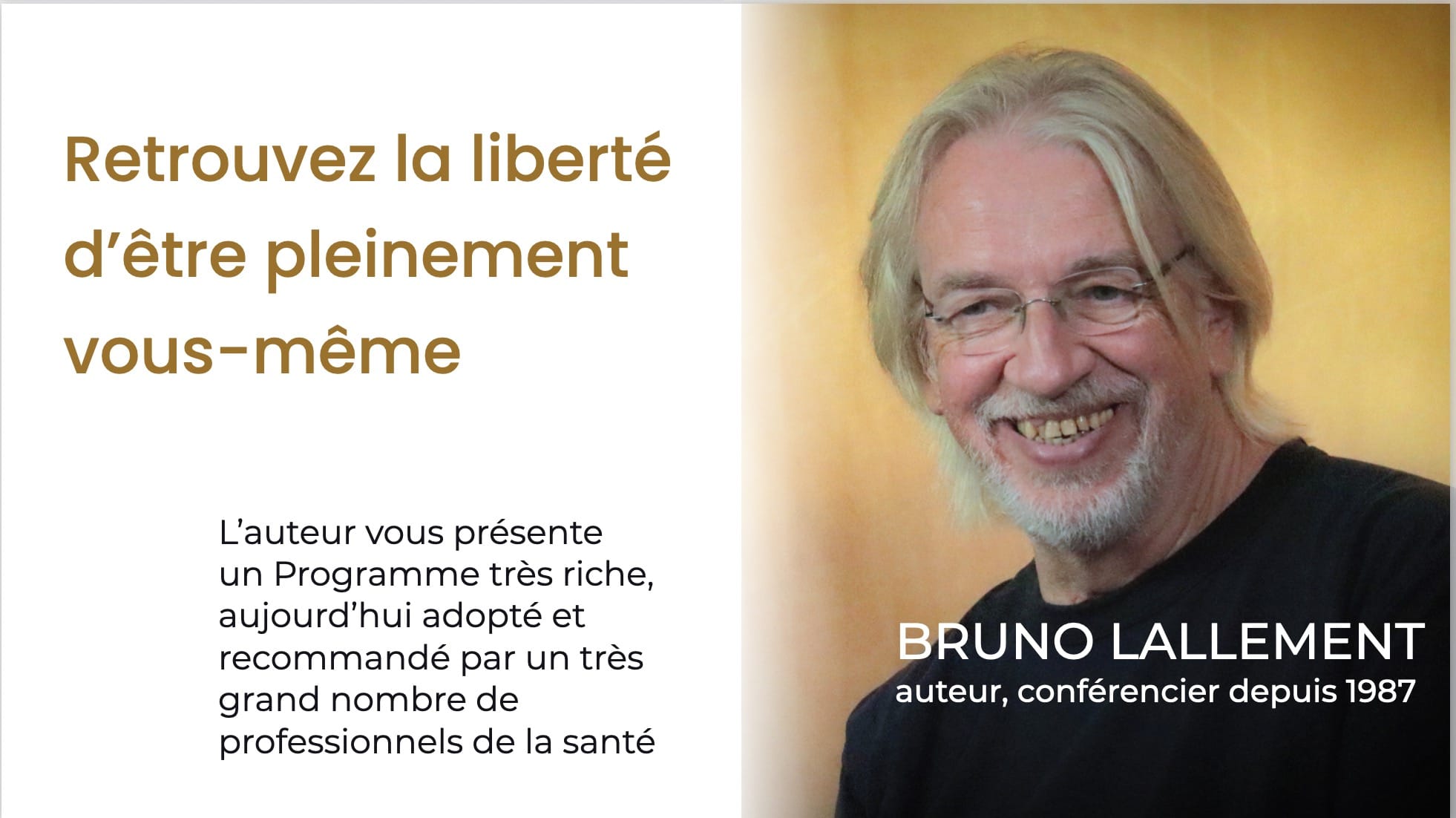 Présentation de la démarche méditative avec Bruno Lallement